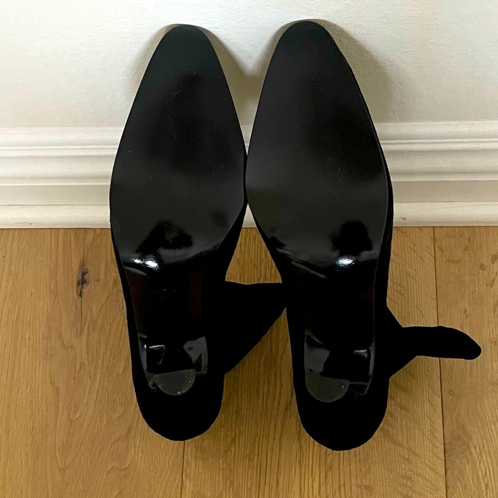 Robert Clergerie Suede Sock Boots - Picture 3 of 6